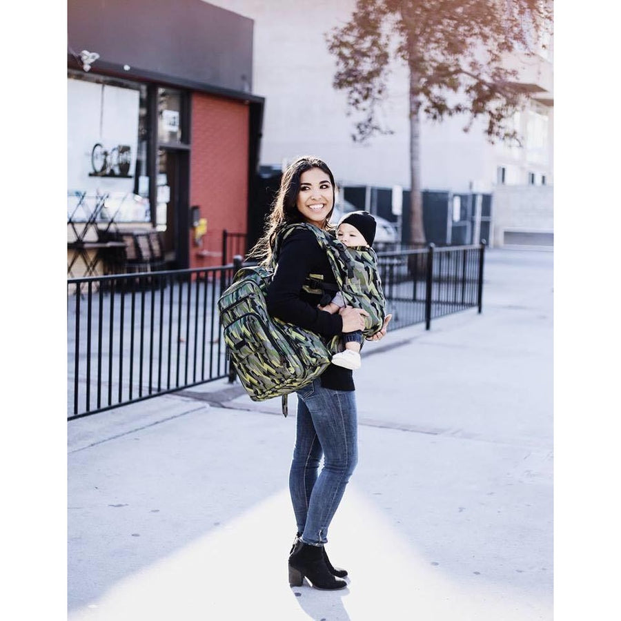 Tula Free-To-Grow Carrier - Black Lightning - Baby Carrier - Tula - Afterpay - Zippay Carry Them Close