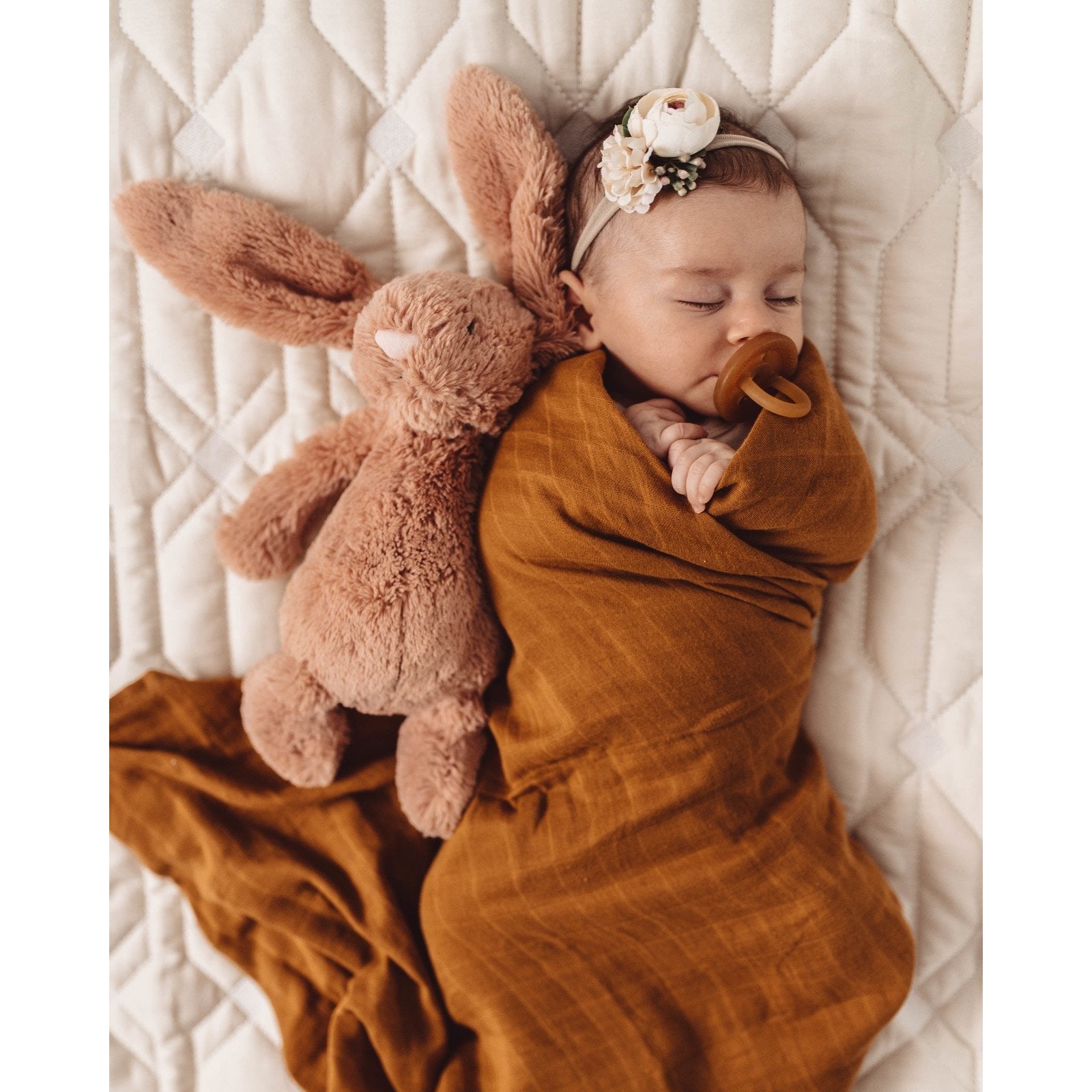 Snuggle Hunny Kids - Organic Muslin Wrap - Bronze - Carry Them Close