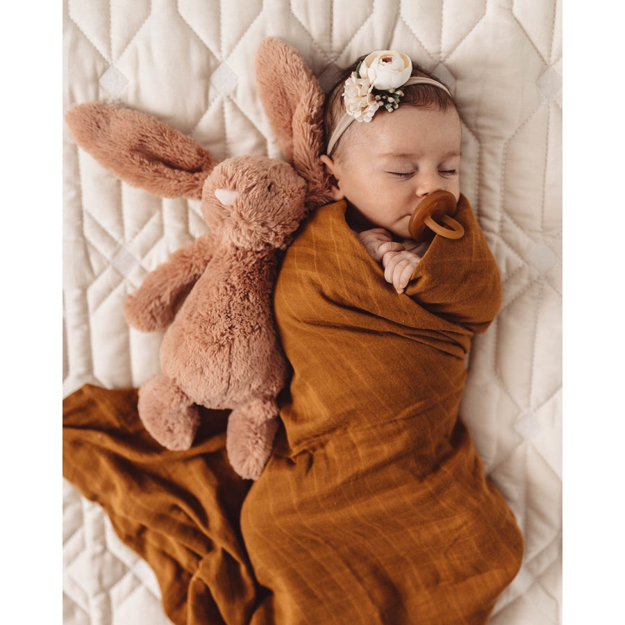 Snuggle Hunny Kids - Organic Muslin Wrap - Bronze