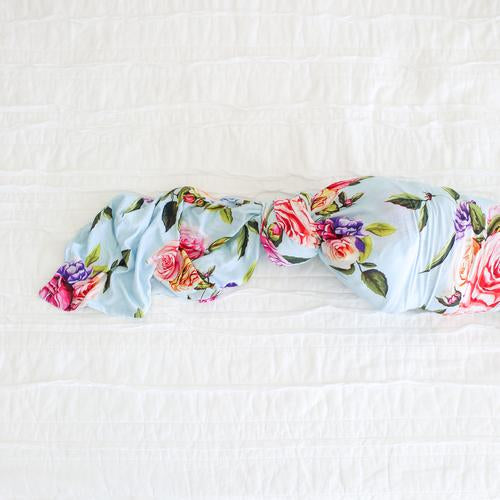 Posh Peanut - Bamboo Baby Swaddle Set - Country Rose