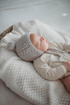 Snuggle Hunny - Merino Wool Bonnet & Booties - Grey