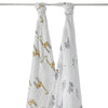 Aden and Anais - Swaddle - Jungle Jam (2 set) - swaddle - Aden and Anais - Afterpay - Zippay Carry Them Close