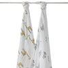 Aden and Anais - Swaddle - Jungle Jam (2 set) - swaddle - Aden and Anais - Afterpay - Zippay Carry Them Close