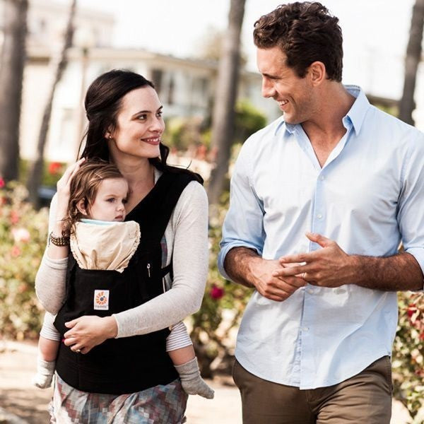 Ergobaby Original Carrier - Black / Camel - Baby Carrier - Ergobaby - Afterpay - Zippay Carry Them Close