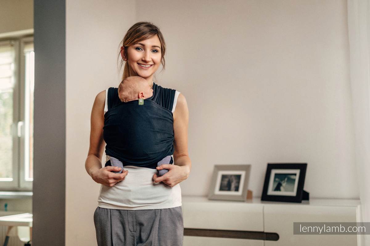 Lenny Lamb Stretchy Wrap - BLACK