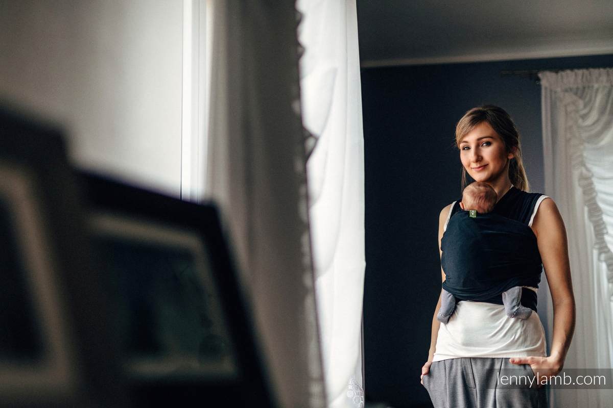 Lenny Lamb Stretchy Wrap - BLACK