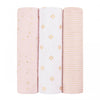 Aden and Anais - Classic Swaddles Metallic Primrose (3 Pack)
