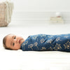 Aden and Anais - Classic Swaddles Metallic Gold Deco (3 Pack) - swaddle - Aden and Anais - Afterpay - Zippay Carry Them Close