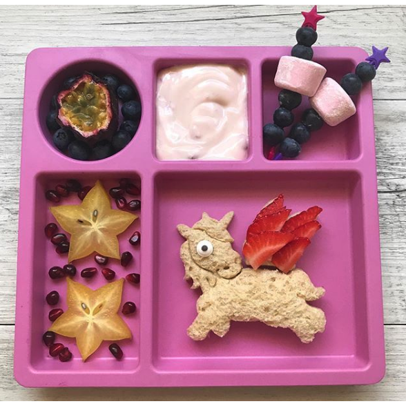 Lunch Punch Sandwich Cutters Pairs - I Love Unicorns