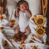 Snuggle Hunny Kids - Organic Muslin Wrap - Sunflower