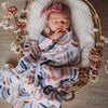 Snuggle Hunny Kids - Organic Muslin Wrap - Rainbow Baby