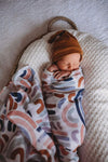 Snuggle Hunny Kids - Organic Muslin Wrap - Rainbow Baby
