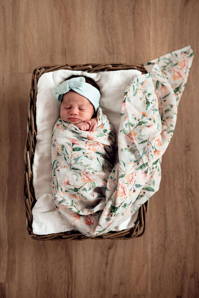 Snuggle Hunny Kids - Organic Muslin Wrap - Wattle