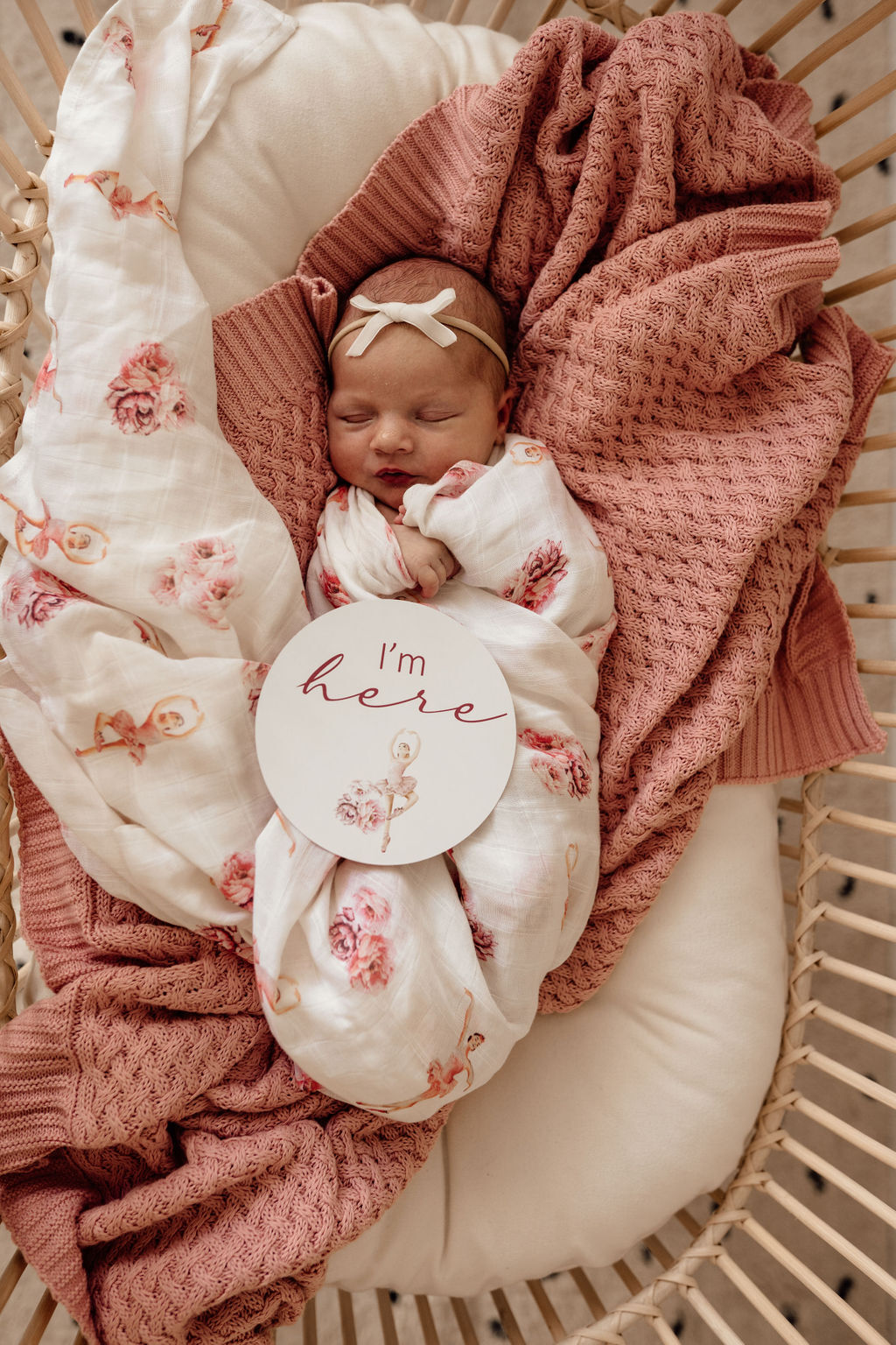 Snuggle Hunny Kids Organic Muslin Wrap Ballerina Carry Them Close