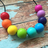 Gum Ball Silicone Necklace - Teething Necklace - Nature Bubz - Afterpay - Zippay Carry Them Close
