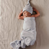 Snuggle Hunny Kids - Jersey Baby Wrap Swaddle & Beanie (Set) - Alaska