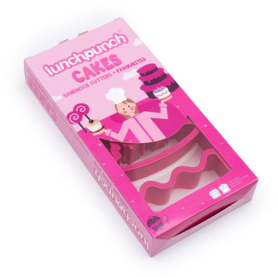 Lunch Punch Sandwich Cutters Pair - Cakes