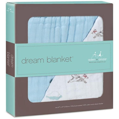 Aden and Anais - Dream Blanket Liam The Brave Flying Dog - Baby Blankets - Aden and Anais - Afterpay - Zippay Carry Them Close