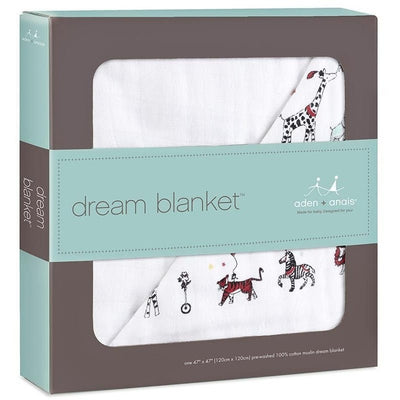 Aden and Anais - Dream Blanket Vintage Circus - Baby Blankets - Aden and Anais - Afterpay - Zippay Carry Them Close