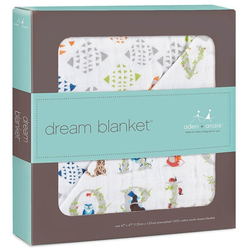Aden and Anais - Dream Blanket Paper Tales - Baby Blankets - Aden and Anais - Afterpay - Zippay Carry Them Close