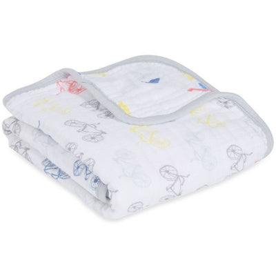 Aden and Anais - Stroller Blanket - Leader of the pack - Baby Blankets - Aden and Anais - Afterpay - Zippay Carry Them Close