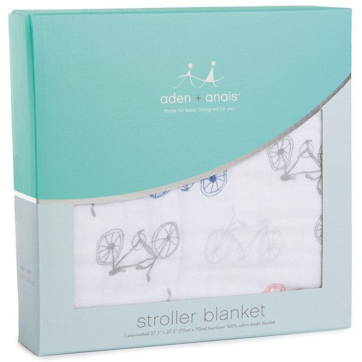 Aden and Anais - Stroller Blanket - Leader of the pack - Baby Blankets - Aden and Anais - Afterpay - Zippay Carry Them Close