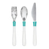 OXO TOT - Big Kids Cutlery Set - Aqua