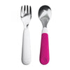OXO TOT - Feeding Spoons & Fork Set Pink