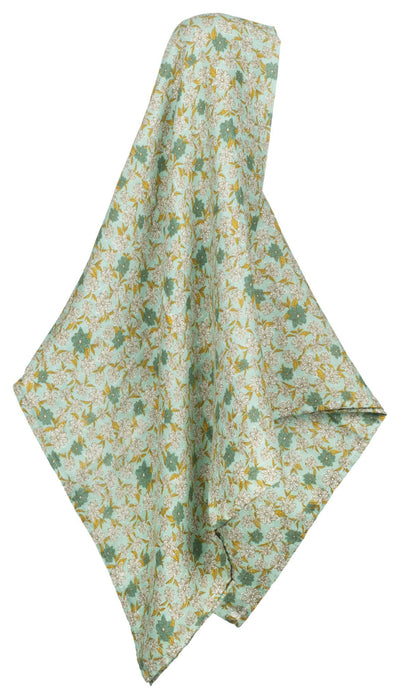 Milkbarn - Bamboo Baby Swaddle - Blue Floral