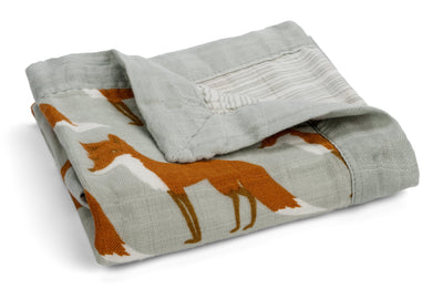 Milkbarn - Mini Lovely Comforter Bamboo - Orange Fox