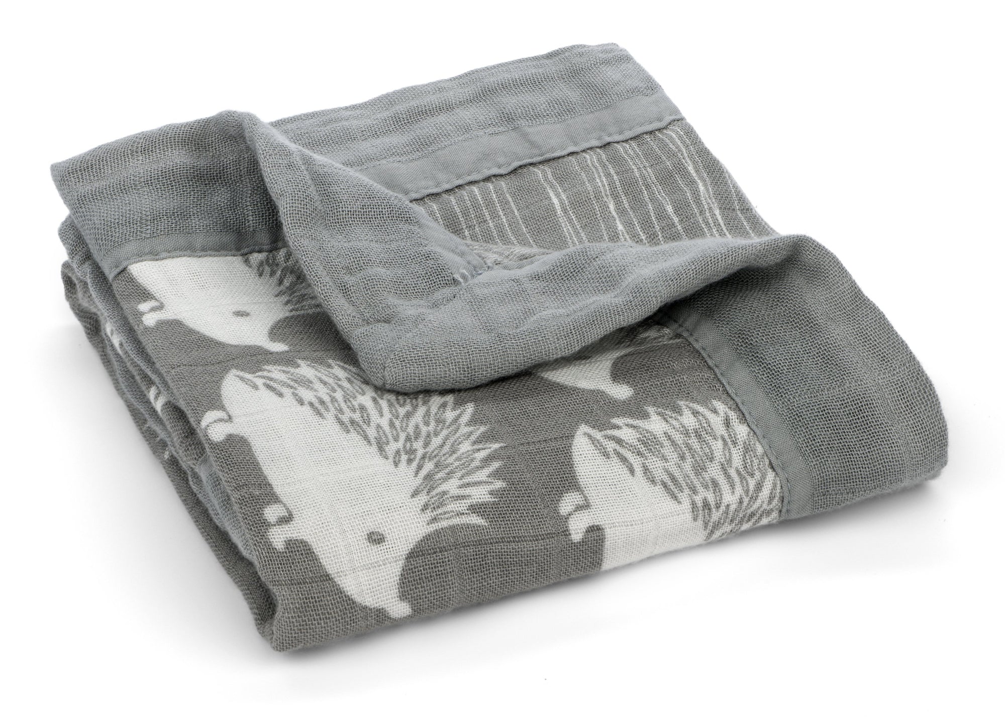 Milkbarn - Mini Lovely Comforter Bamboo - Grey Hedgehog