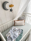 Pop Ya Tot - Reversible Cot Quilt - Kushiro Crane