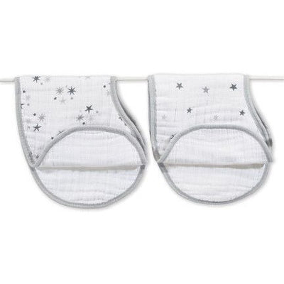 Aden and Anais - Burpy Bib (2 Set) - Twinkle - Clothing - Aden and Anais - Afterpay - Zippay Carry Them Close