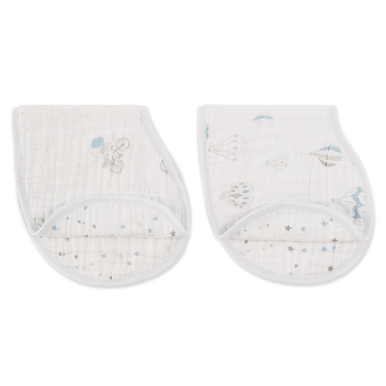 Aden and Anais - Burpy Bib (2 Set) - Night Sky Reverie