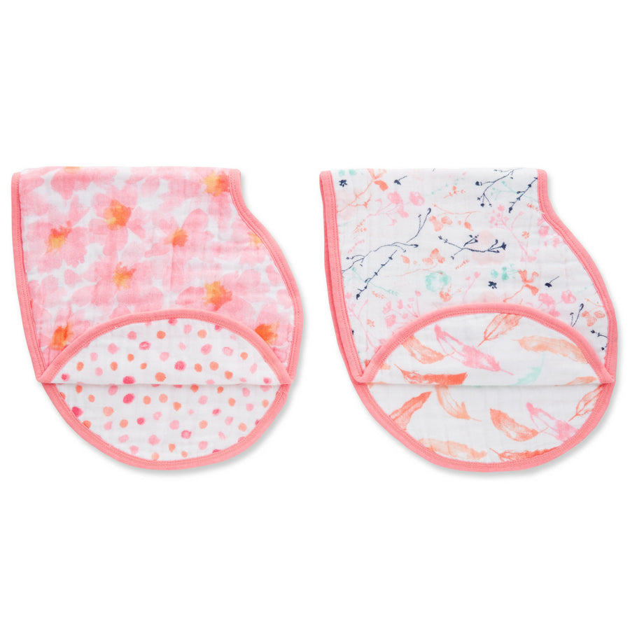Aden and Anais - Burpy Bib (2 Set) - Petal Blooms