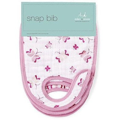 Aden and Anais - Snap Bib 3 Set - Princess Posie - Clothing - Aden and Anais - Afterpay - Zippay Carry Them Close
