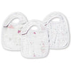 Aden and Anais - Snap Bib 3 Set - Lovely - Clothing - Aden and Anais - Afterpay - Zippay Carry Them Close