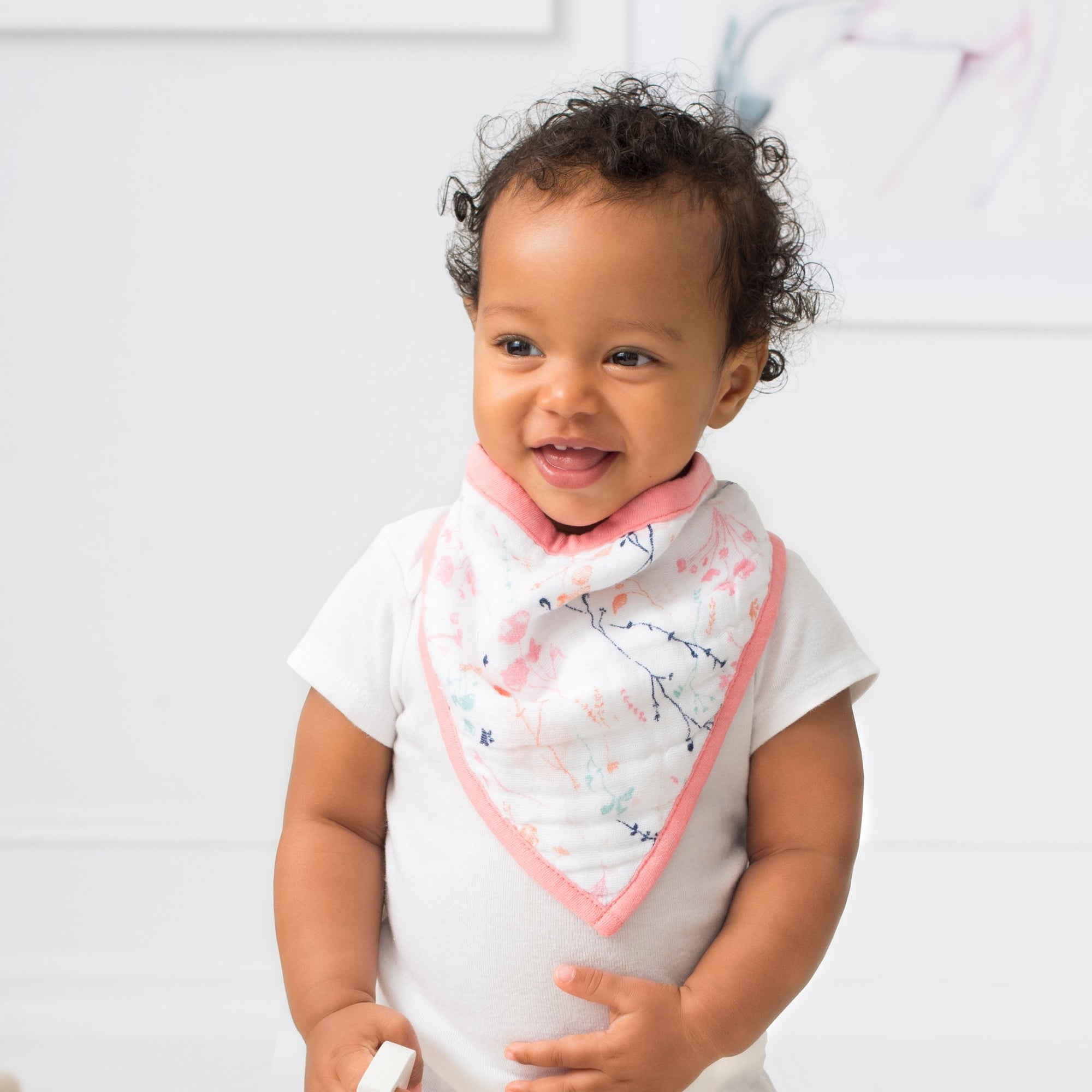 Aden and Anais - Bandana Bib - Petal Blooms