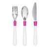 OXO TOT - Big Kids Cutlery Set - Pink