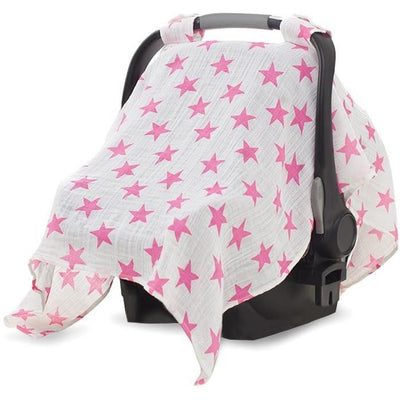 Aden and Anais - Car Seat Canopy - Fluro Pink, , Car Accessories, Aden and Anais, Carry Them Close  - 2