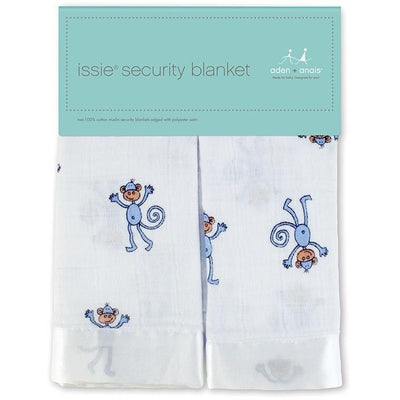 Aden and Anais - Security Blankets Comforter - Issie Jungle Jam Monkey (set of 2) - Security Blanket - Aden and Anais - Afterpay - Zippay Carry Them Close