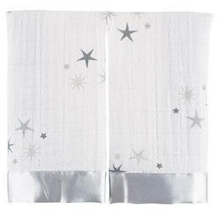 Aden and Anais - Security Blankets Comforter - Issie Twinkle (set of 2) - Security Blanket - Aden and Anais - Afterpay - Zippay Carry Them Close