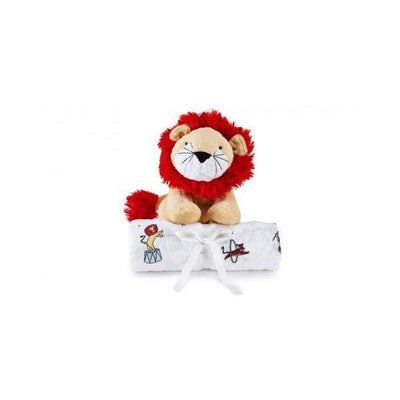 Aden and Anais - Blankets & Plush Toy - Vintage Circus Lion