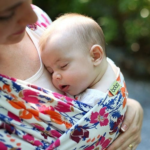 Boba Stretchy Wrap - Wildflower - Stretchy Wrap - Boba - Afterpay - Zippay Carry Them Close