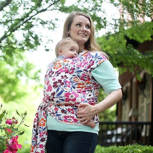 Boba Stretchy Wrap - Wildflower - Stretchy Wrap - Boba - Afterpay - Zippay Carry Them Close