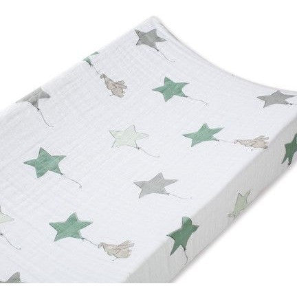 Aden and Anais - Changing Pad Cover - Up Up and Away - nursery - Aden and Anais - Afterpay - Zippay Carry Them Close