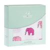 Aden and Anais - Classic Muslin Swaddle - Elephant Parade
