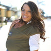 Boba Stretchy Wrap - Olive - Stretchy Wrap - Boba - Afterpay - Zippay Carry Them Close