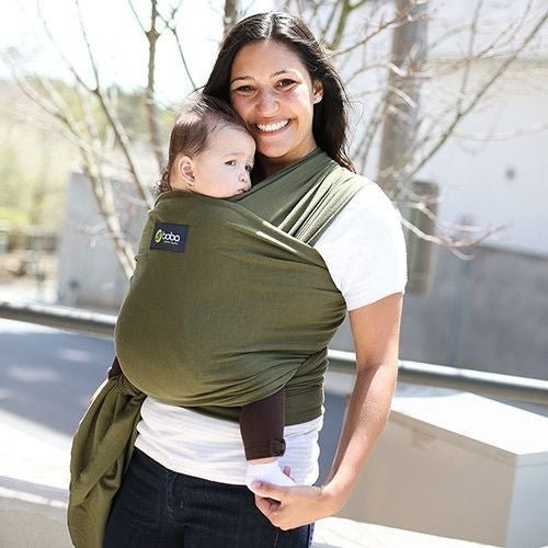 Boba Stretchy Wrap - Olive - Stretchy Wrap - Boba - Afterpay - Zippay Carry Them Close