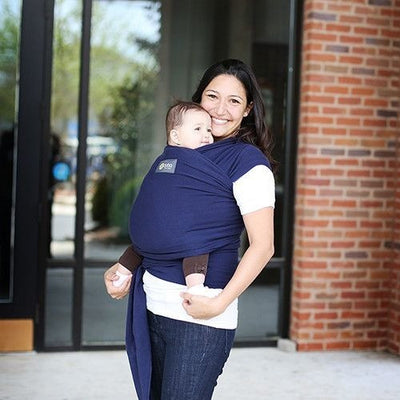 Boba Stretchy Wrap - Navy Blue - Stretchy Wrap - Boba - Afterpay - Zippay Carry Them Close
